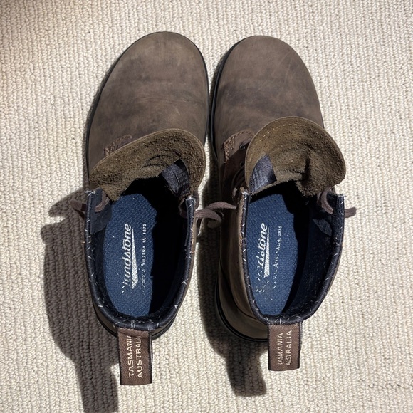 Blundstone 1930 Brown Leather Ankle Boots Size US 7 - Picture 4 of 6